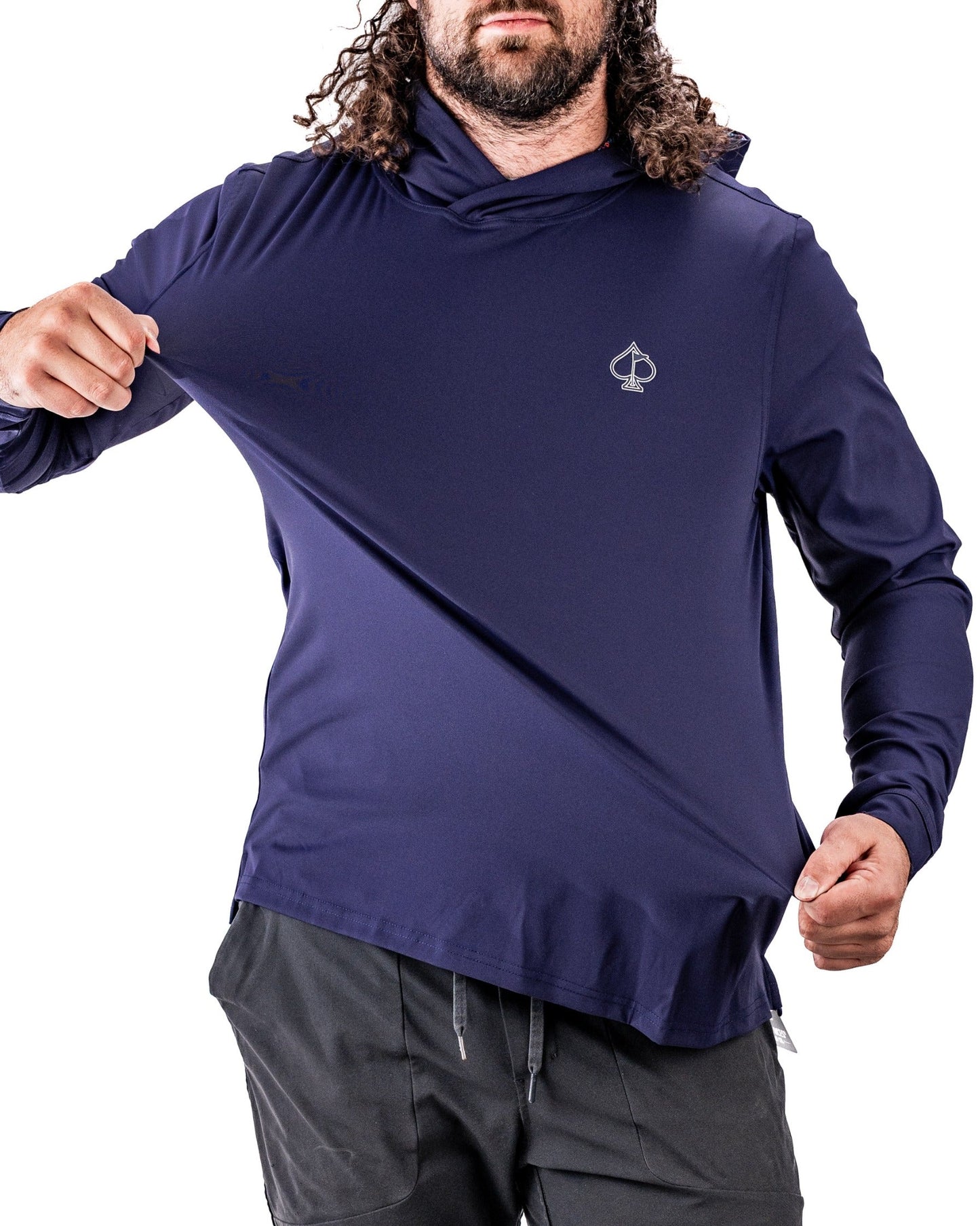Pins and Aces Performance Golf Hoodie - Lavender Flower Power
