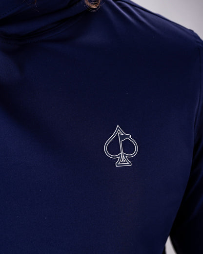 Pins and Aces Performance Golf Hoodie - Lavender Flower Power