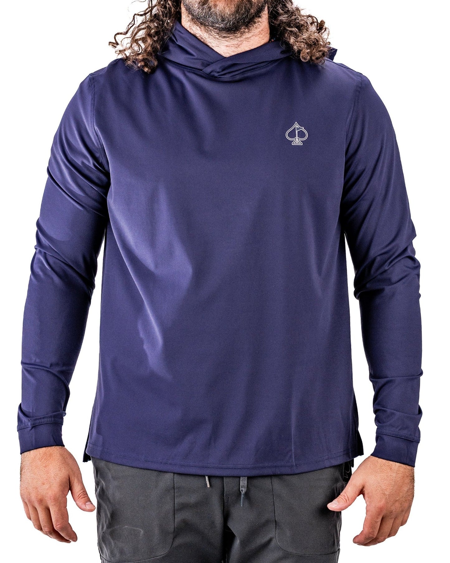 Pins and Aces Performance Golf Hoodie - Lavender Flower Power