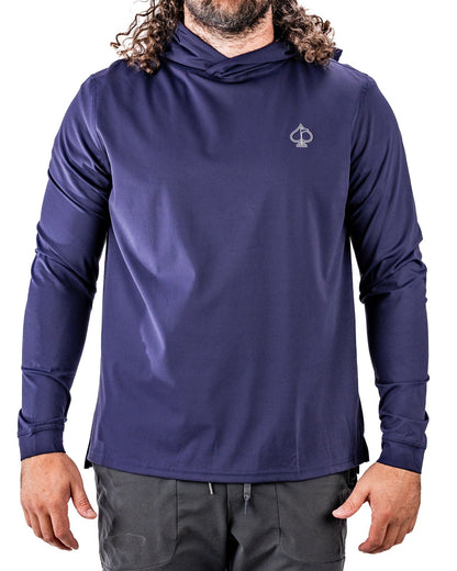Pins and Aces Performance Golf Hoodie - Lavender Flower Power