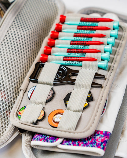 Pins and Aces Glove & Accessory Caddie - Gray