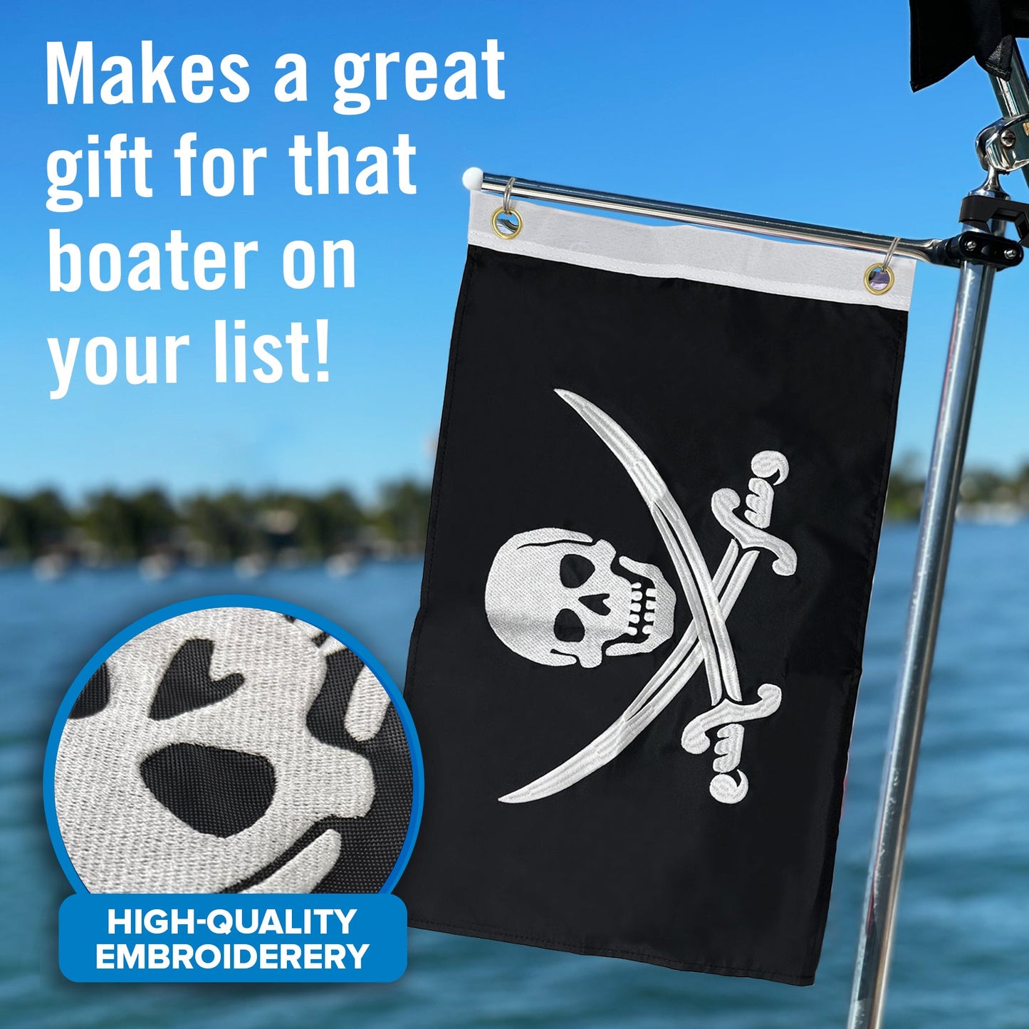 Better Boat - Pirate Boat Flag