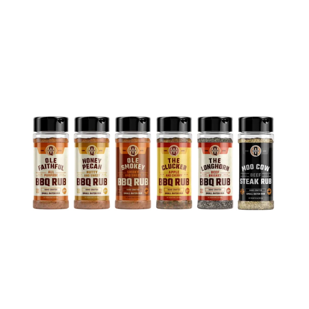 Q Sauce Rub Sampler