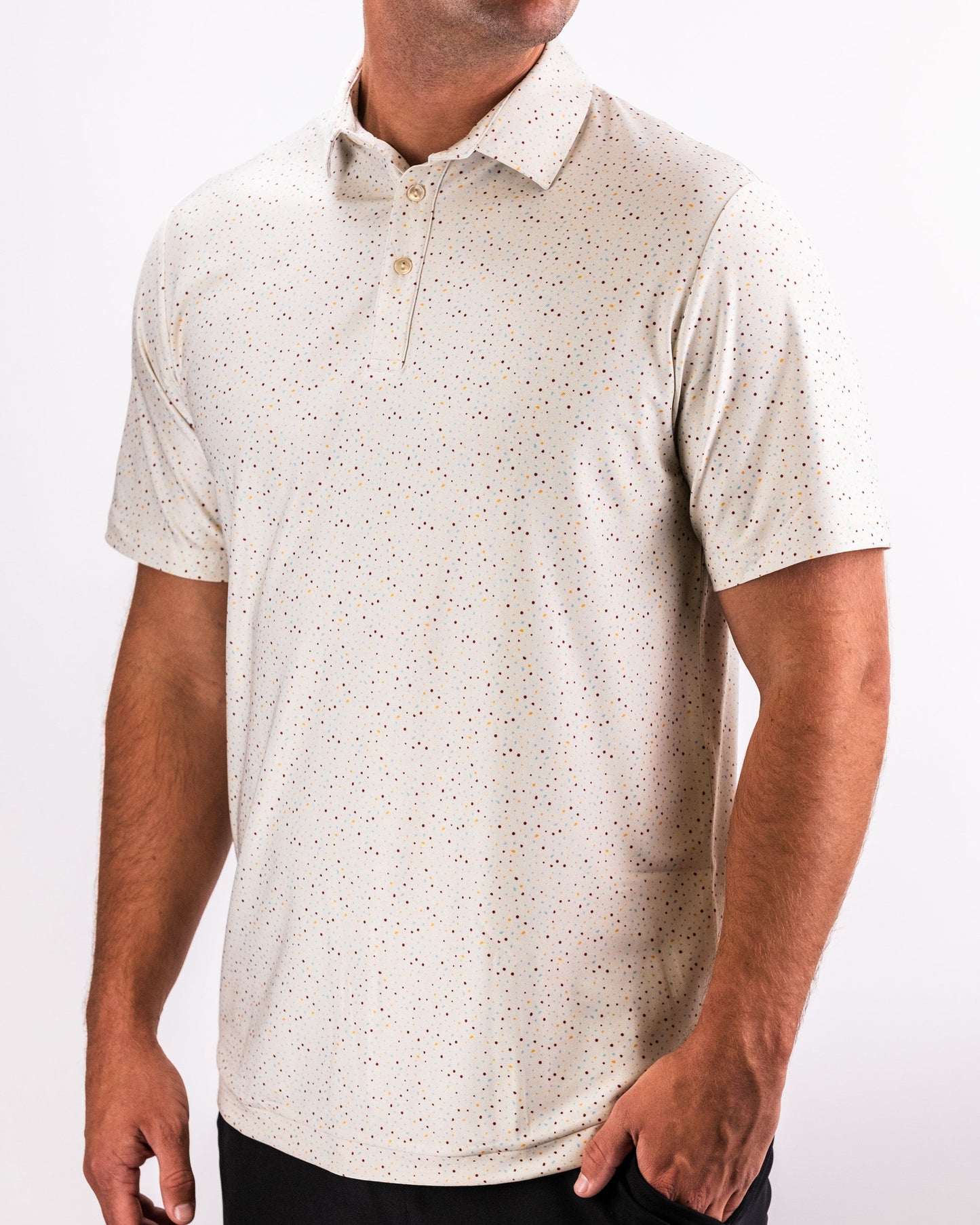 Pins and Aces Player Preferred™ Polo - Terrazzo
