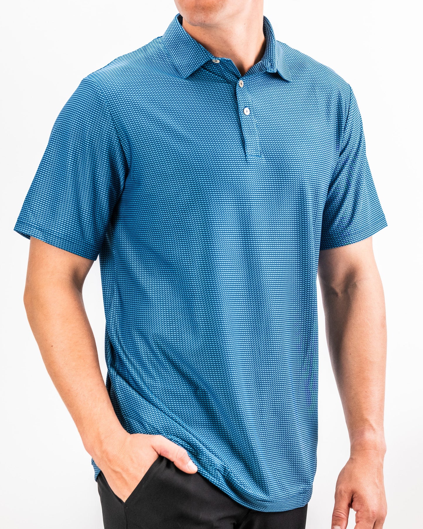 Pins and Aces Player Preferred™ Polo - Ocean Wave