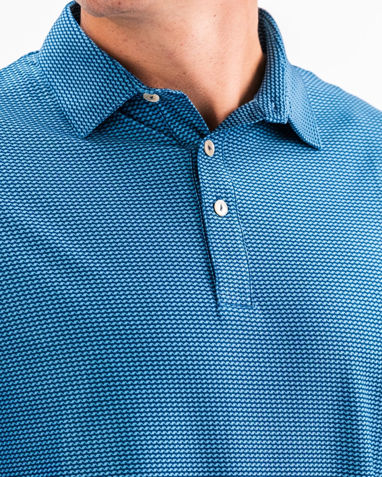 Pins and Aces Player Preferred™ Polo - Ocean Wave
