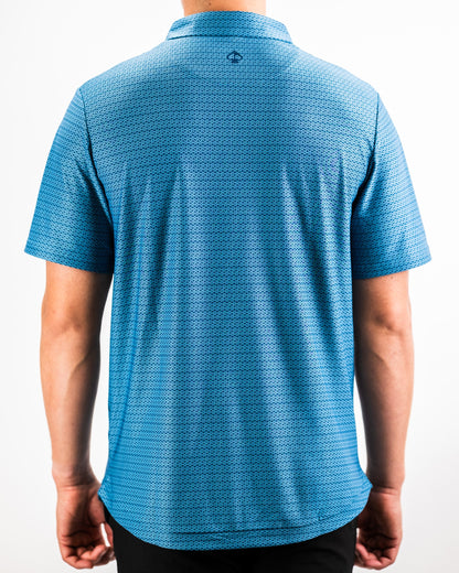 Pins and Aces Player Preferred™ Polo - Ocean Spade