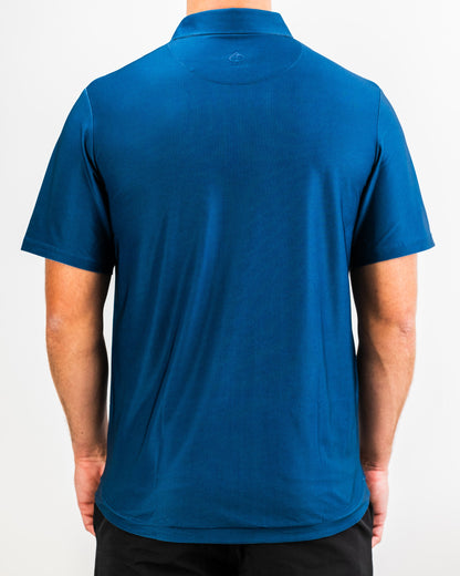Pins and Aces Player Preferred™ Polo - Spade Fade - Navy