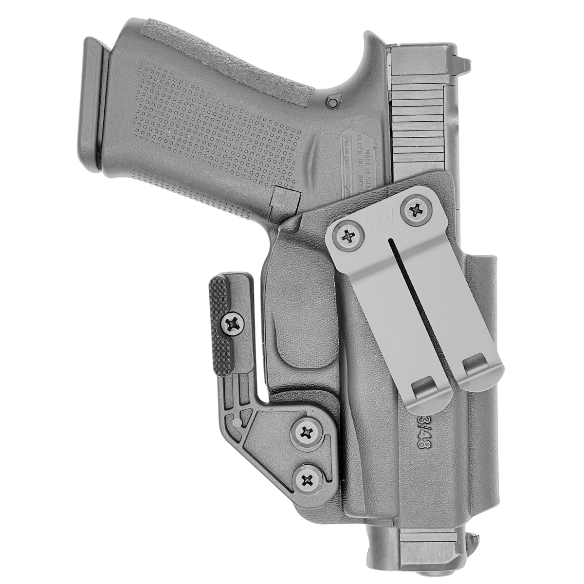 Rounded Gear IWB KYDEX Holster fits: Glock 43X - Plus Line
