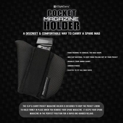 Clip & Carry Pocket Magazine Holder