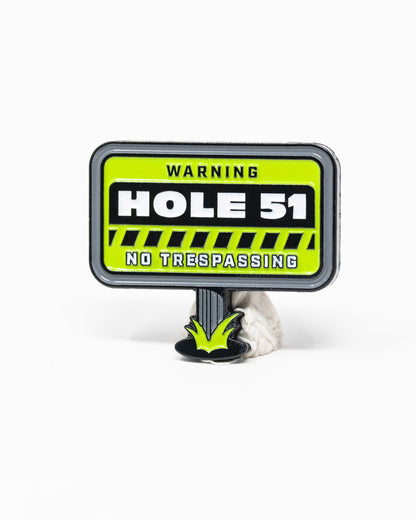 Pins and Aces HEYDUDE - Hole 51 Ball Marker