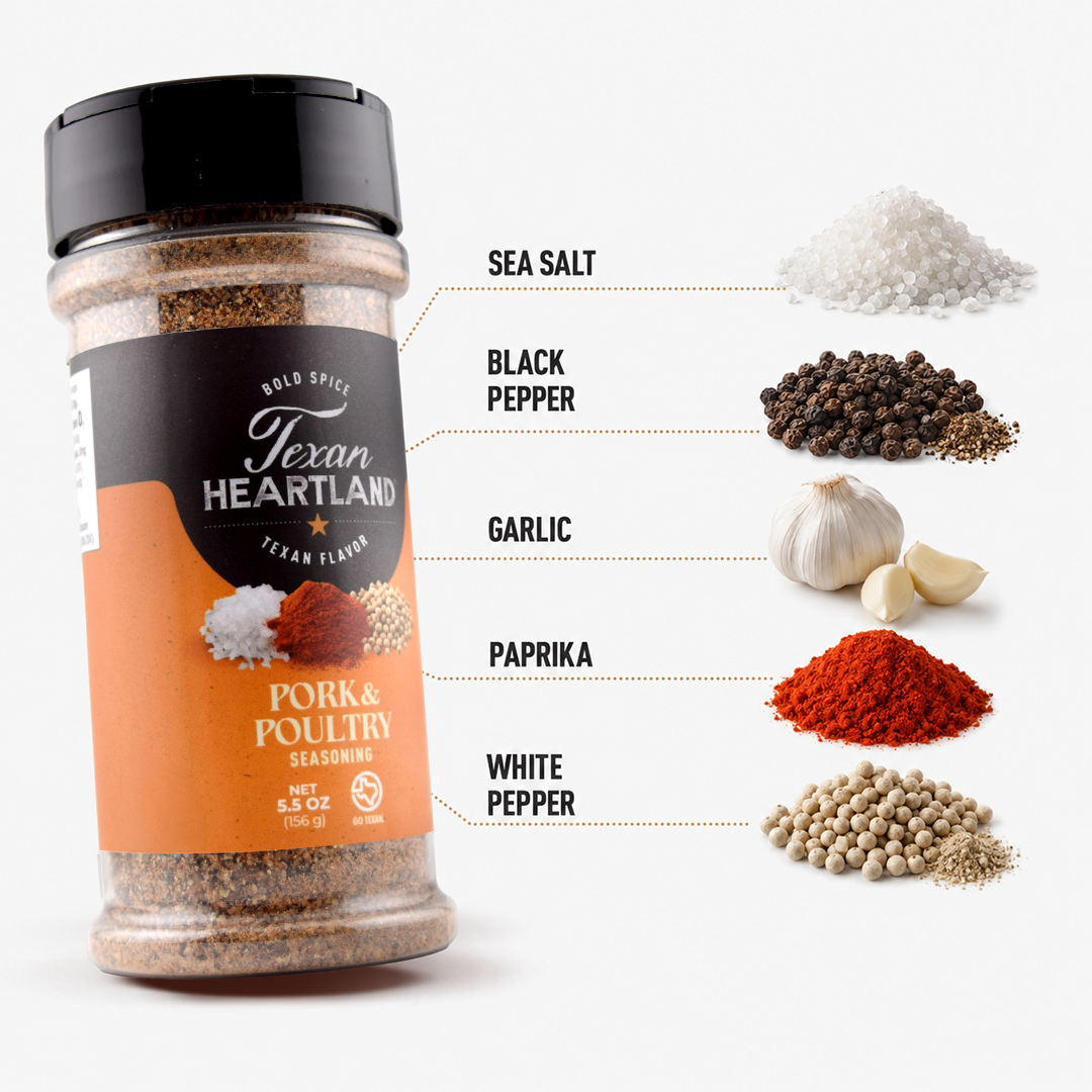 Texan Heartland Pork & Poultry Seasoning