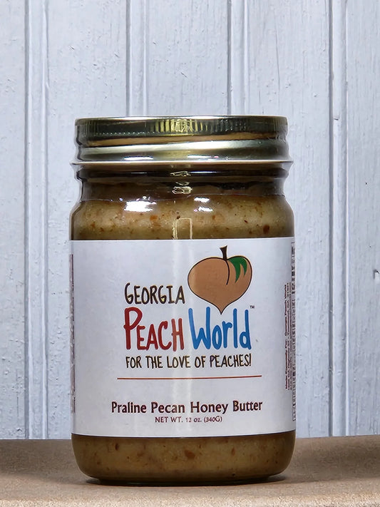 Georgia Peach  Praline Pecan Honey Butter