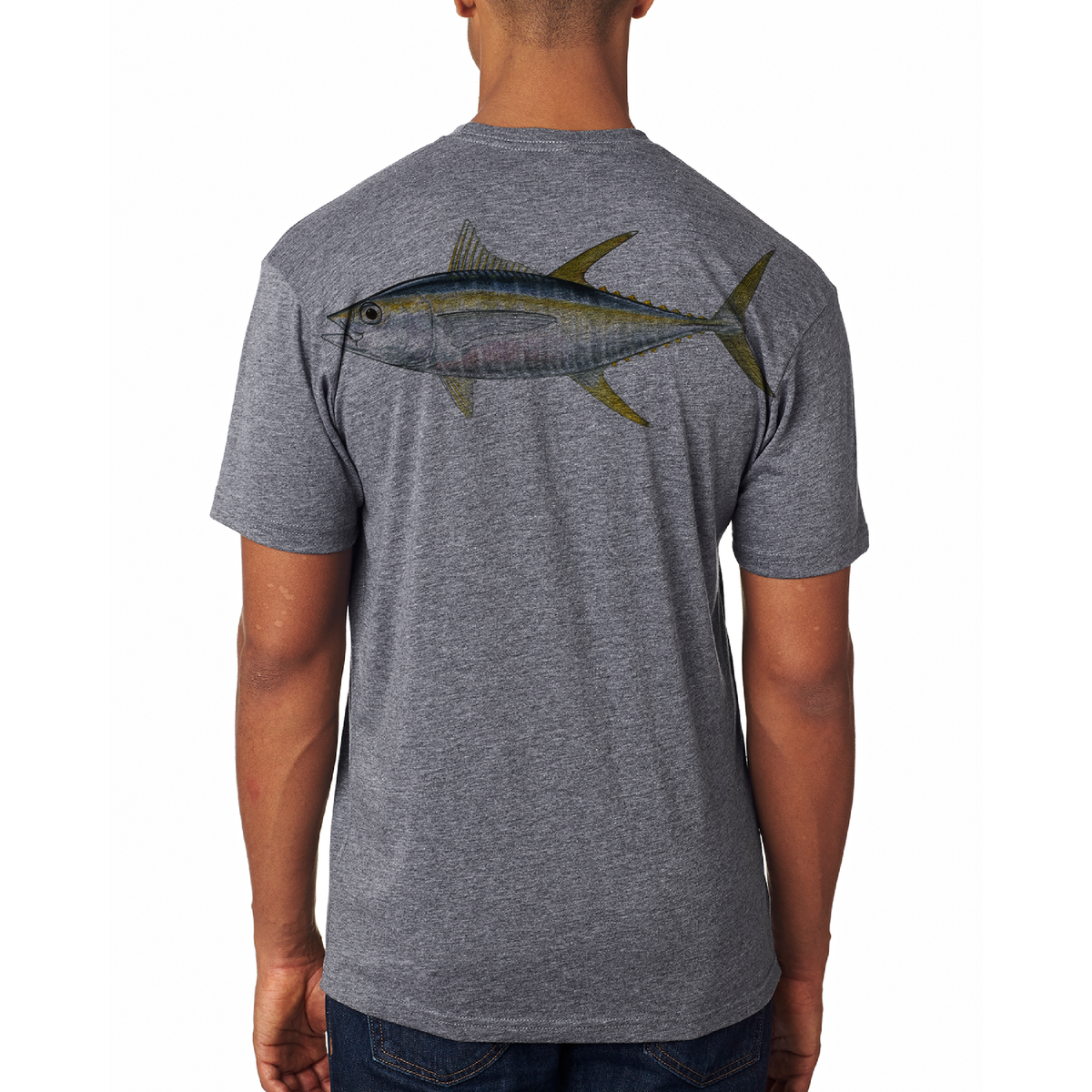 Saltwater Born Key West, Florida Yellowfin Tuna Soft Tee