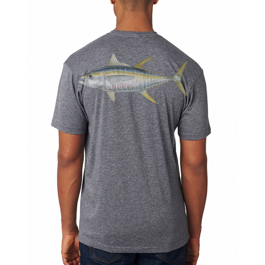 Saltwater Born Key West, Florida Yellowfin Tuna Soft Tee