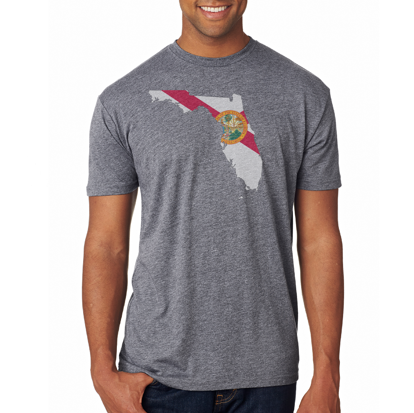 Saltwater Born Key West, FL State of Florida Soft Tee