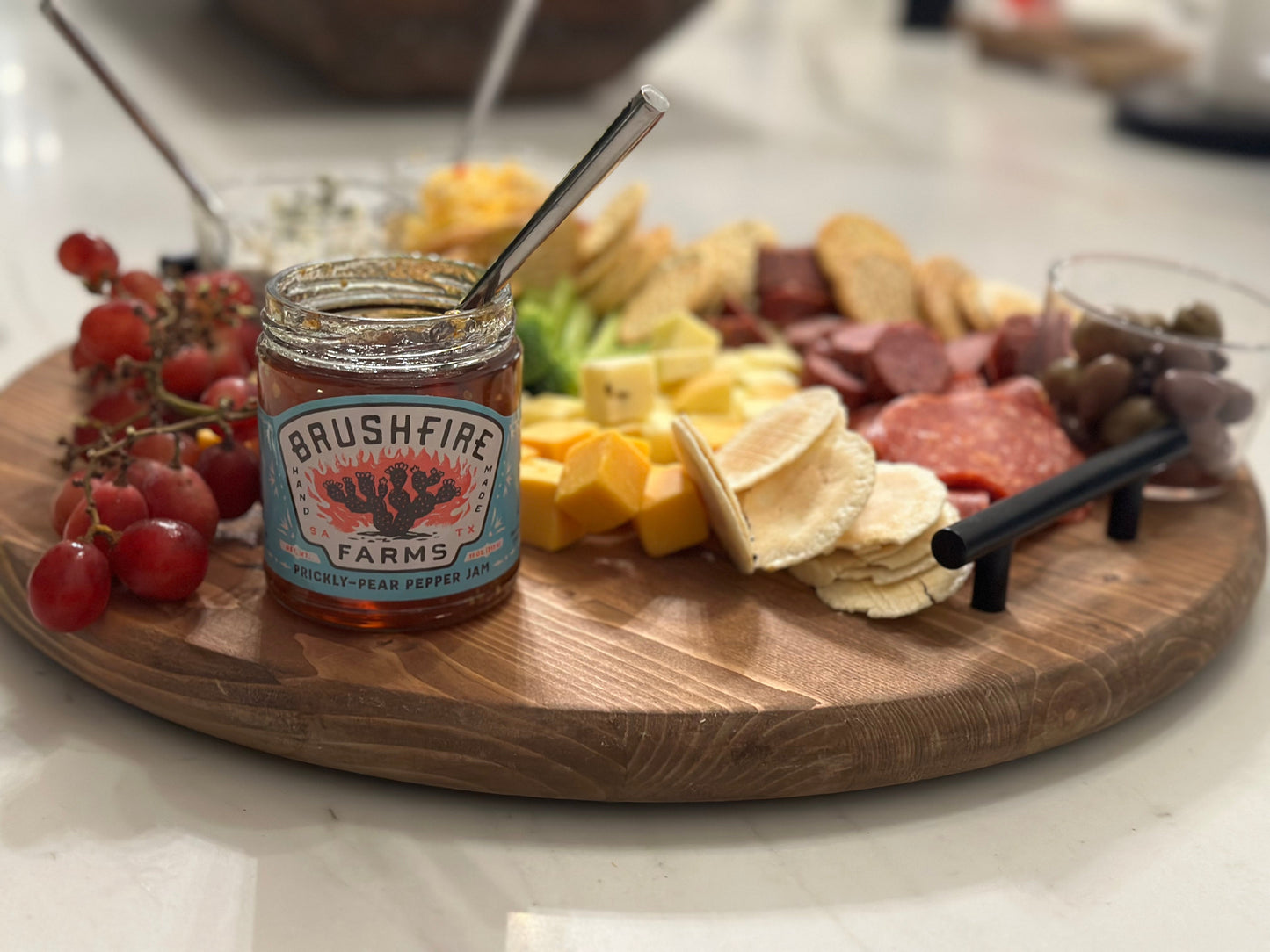 Brushfire Farms Prickly Pear Pepper Jam