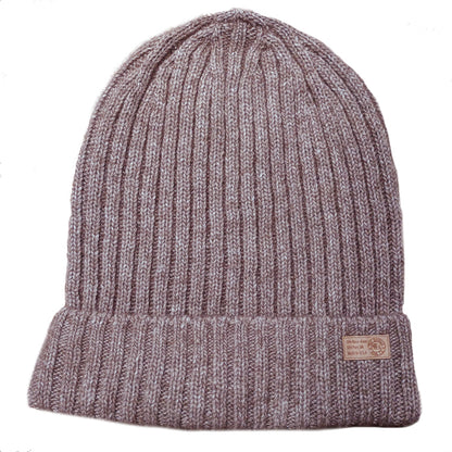 The Buffalo Wool Co. Bison & Silk Ribbed Beanie