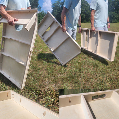 Baggo Tree Line Bigfoot Pro Style Regulation Cornhole Game