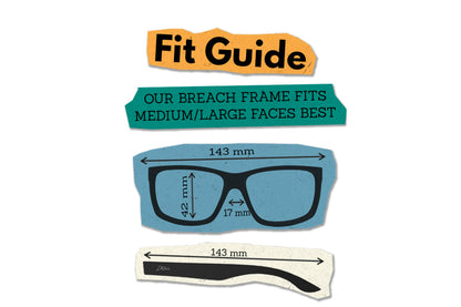 Detour Sunglasses Breach - Matte Black - Green Machine Polarized ANSI Z87+