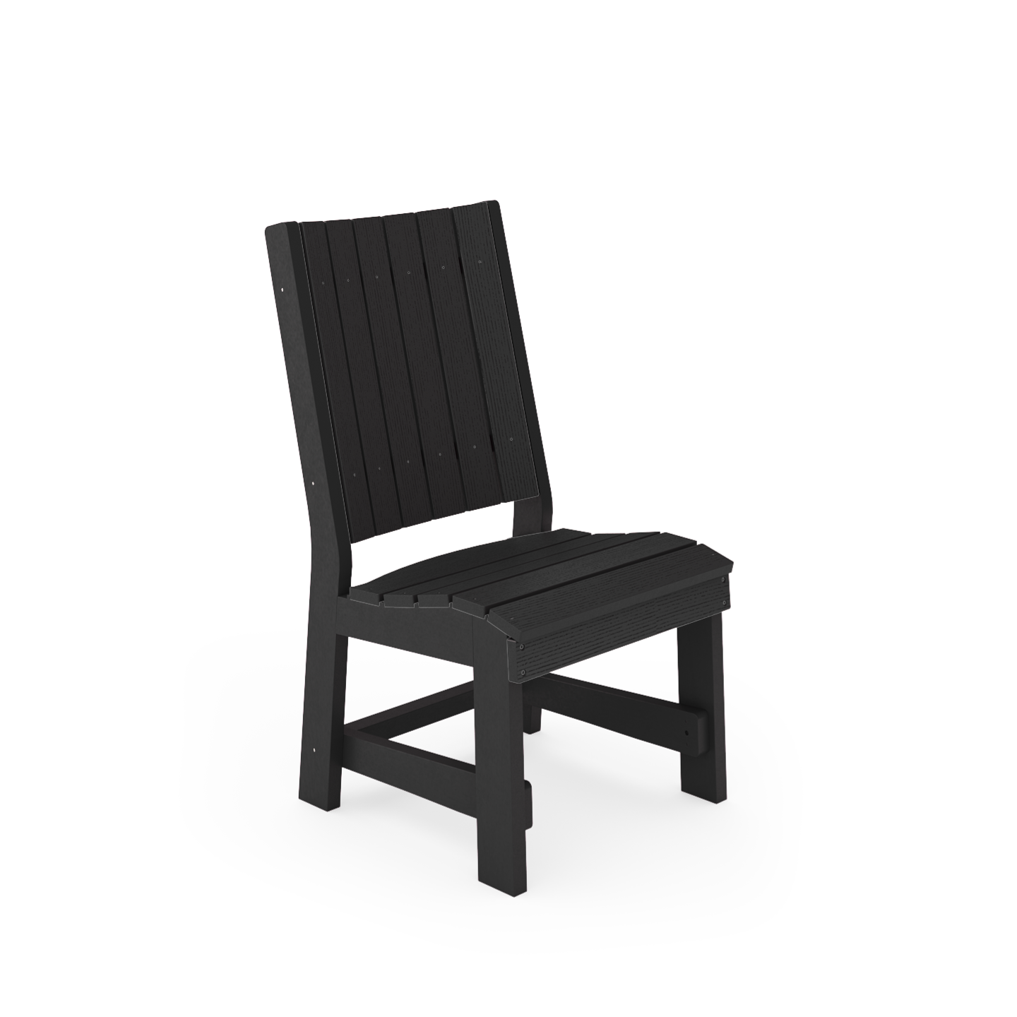 SoPoly Callaway Armless Table Chair