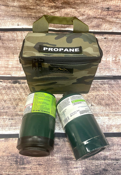 Overland Gear Guy MOLLE  JetBoil Pouch  Dual Propane Bottle Pouch