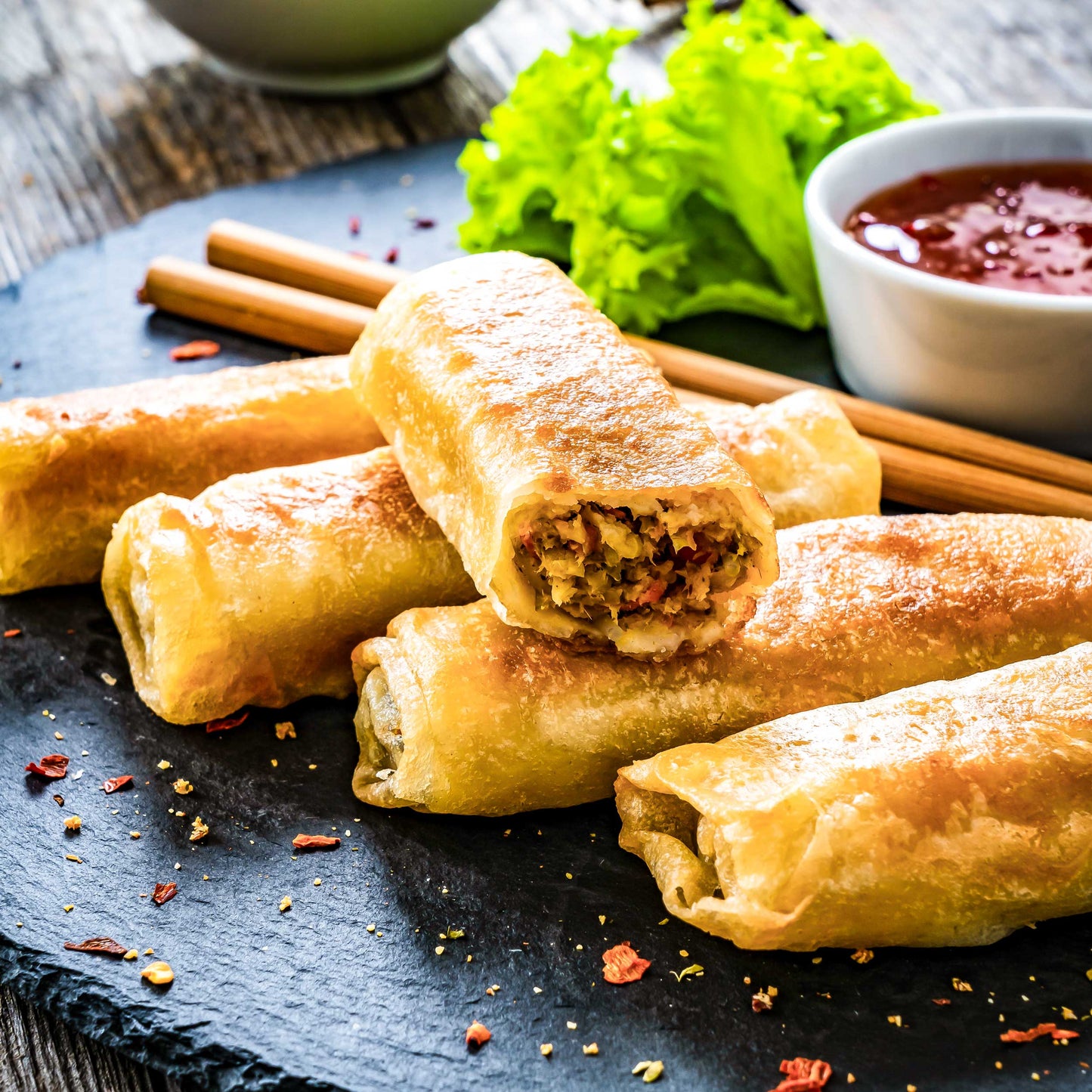 Pig of the Month BBQ BBQ Pulled Pork Egg Rolls – Smoked Pork & Crunchy Veggie Spring Rolls