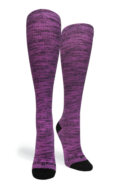 Crazy Compression Purple Heather - (Standard & Extra Wide)