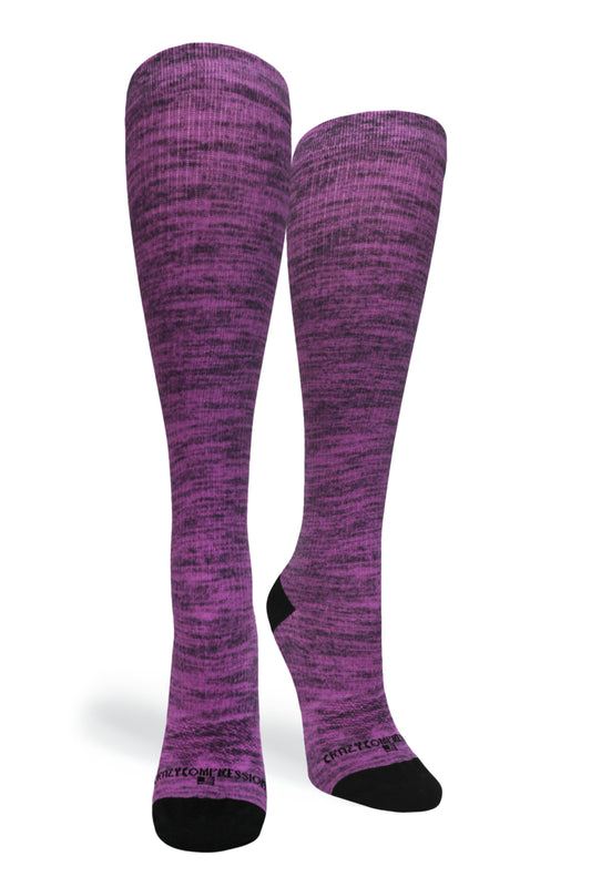Crazy Compression Purple Heather - (Standard & Extra Wide)