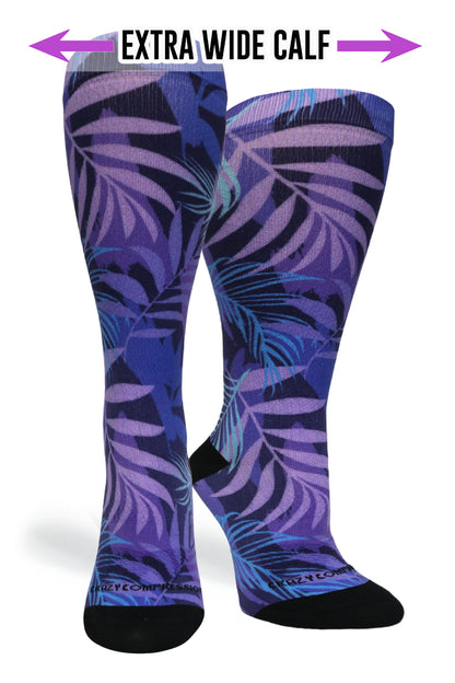 Crazy Compression Purple Jungle - (Standard & Extra Wide)