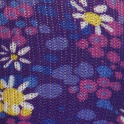 Crazy Compression Purple Petals - (Standard & Extra Wide)