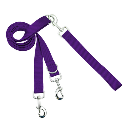 2 Hounds Design Euro Dog Leash Double Connection (Multiple Color Options)