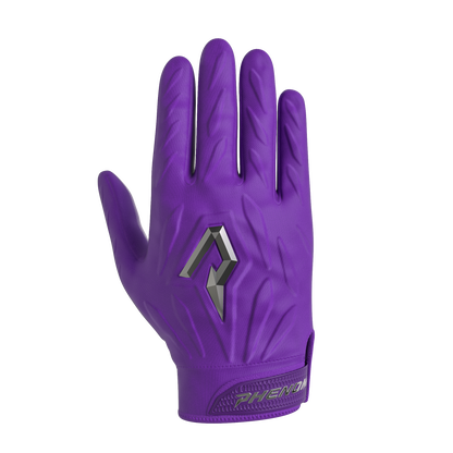 Phenom Elite Quantum Fierce Adult Padded Football Gloves - Team Colors