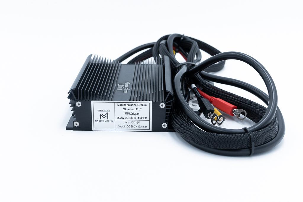 Monster Marine Lithium 12v to 24v Quantum Charger "On The Run”