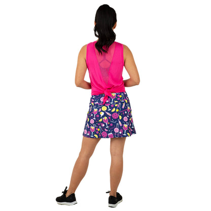 Queen of the Court Dinks and Drinks Endurance 15" Skirt