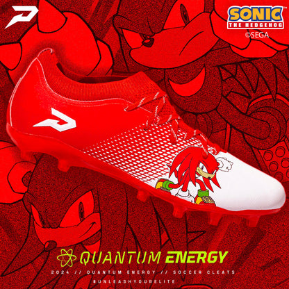 Phenom Elite Knuckles the Echidna Flag Football Cleats - Quantum Energy by Phenom Elite