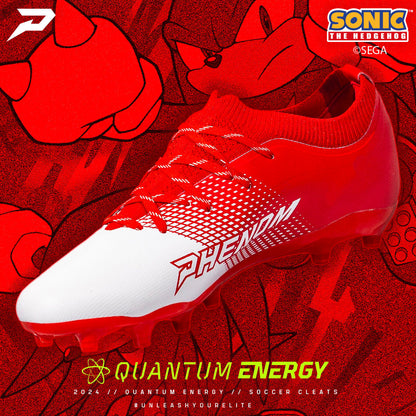 Phenom Elite Knuckles the Echidna Flag Football Cleats - Quantum Energy by Phenom Elite