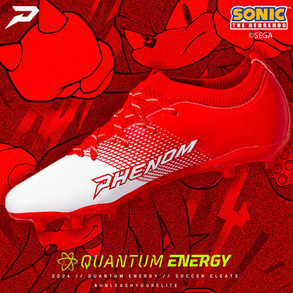 Phenom Elite Knuckles the Echidna Flag Football Cleats - Quantum Energy by Phenom Elite