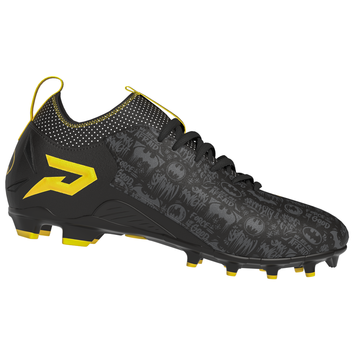 Batman Football Cleats - Quantum Speed by Phenom Elite