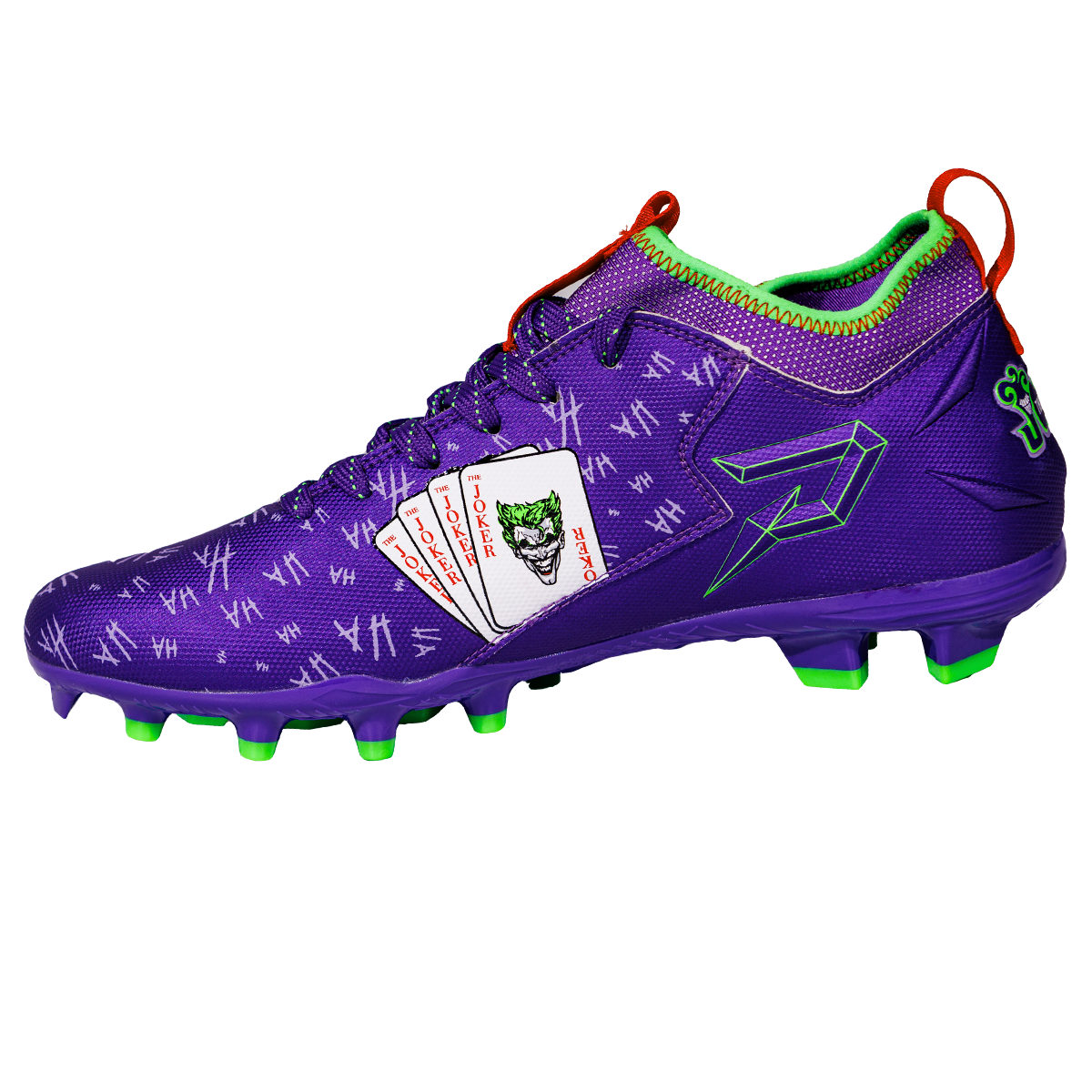 Classic 'The Joker' Football Cleats - Quantum Speed by Phenom Elite