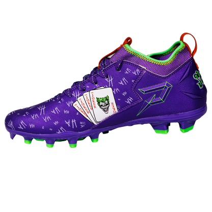 Classic 'The Joker' Football Cleats - Quantum Speed by Phenom Elite