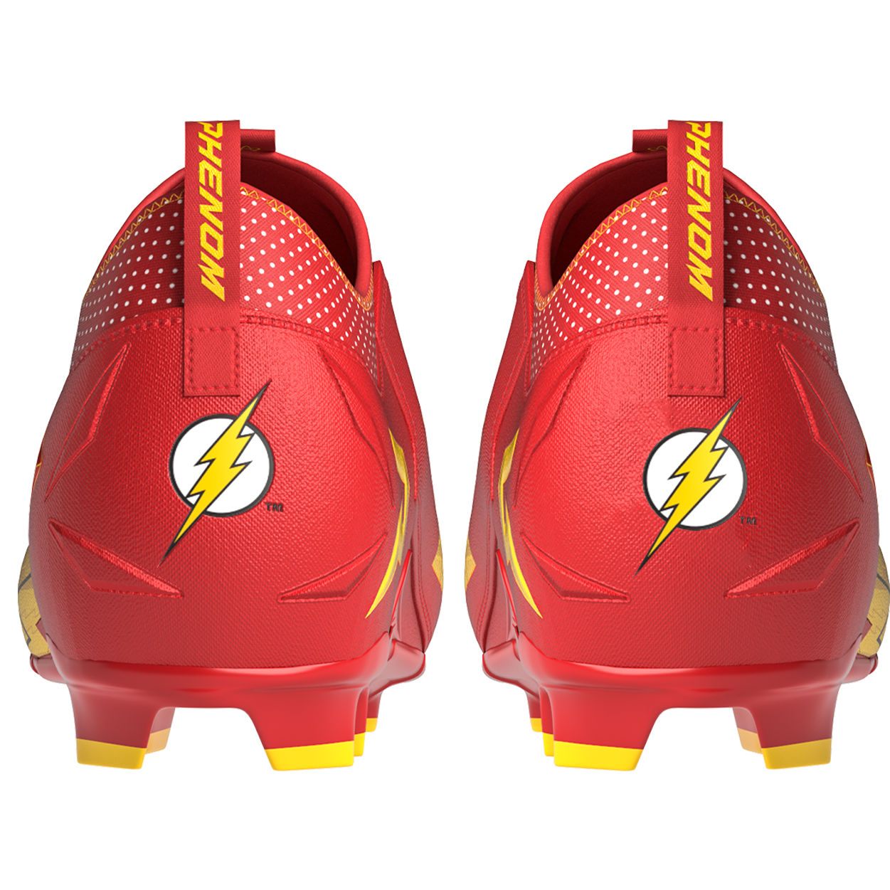 The Flash Football Cleats - Quantum Speed by Phenom Elite