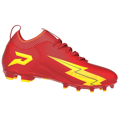 The Flash Football Cleats - Quantum Speed by Phenom Elite