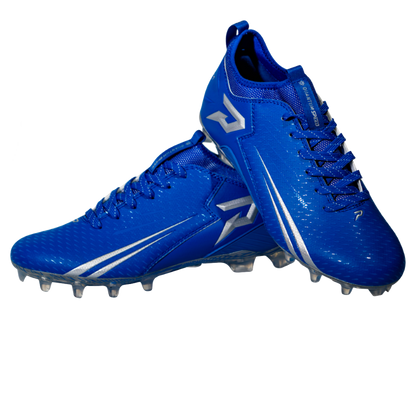 Quantum Speed: Football Cleats - Royal Blue - Team Colors