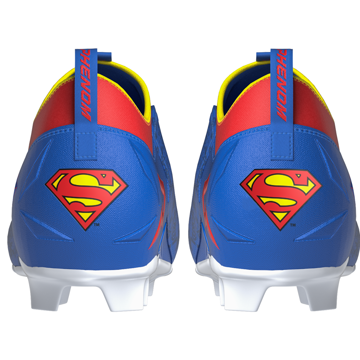 Superman Football Cleats - Quantum Speed by Phenom Elite