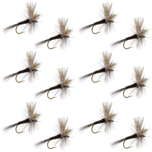 The Fly Fishing Place Quill Gordon Classic Dry Fly - 12 Flies Size 16