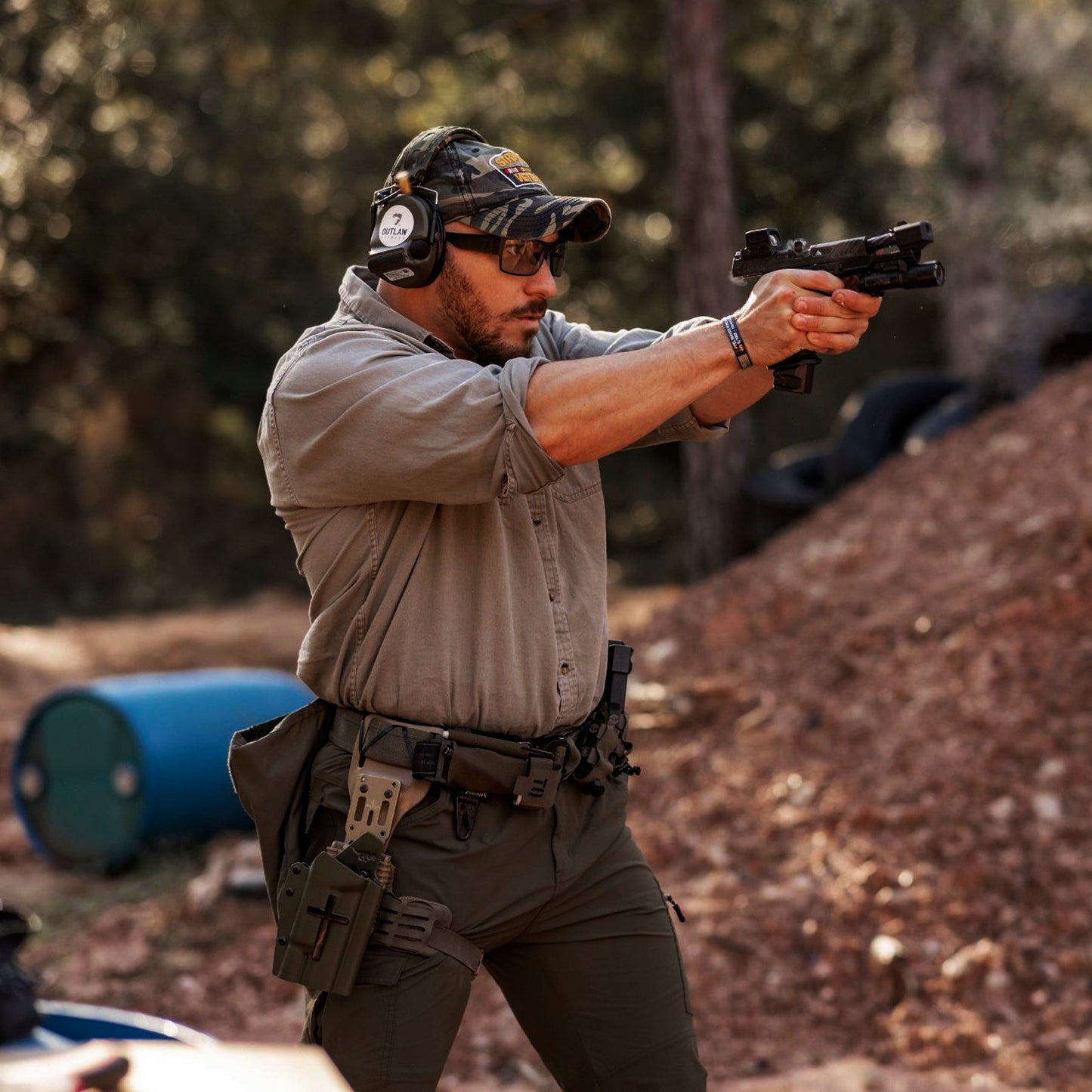 Outlaw Eyewear - Raider TAC Black Vortex Box Bundle