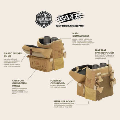 Alaska Guide Creations RAVUS Bino Pack