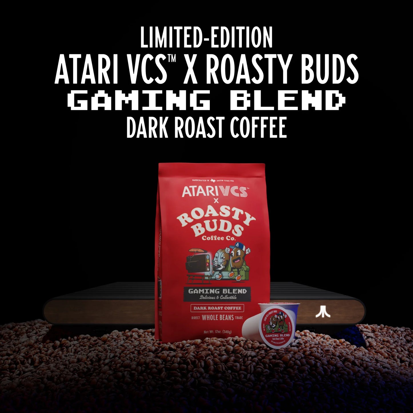 Roasty Buds Atari VCS™ Gaming Blend Pods