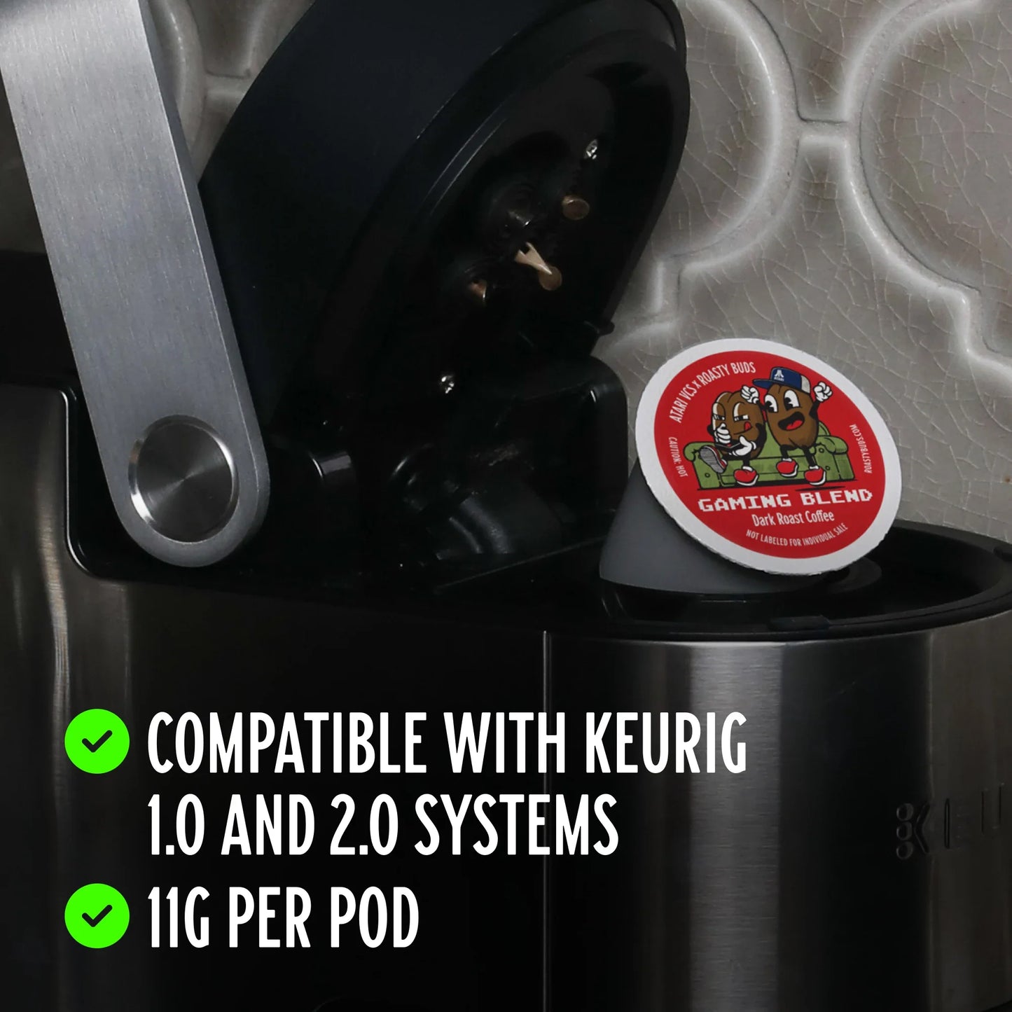 Roasty Buds Atari VCS™ Gaming Blend Pods